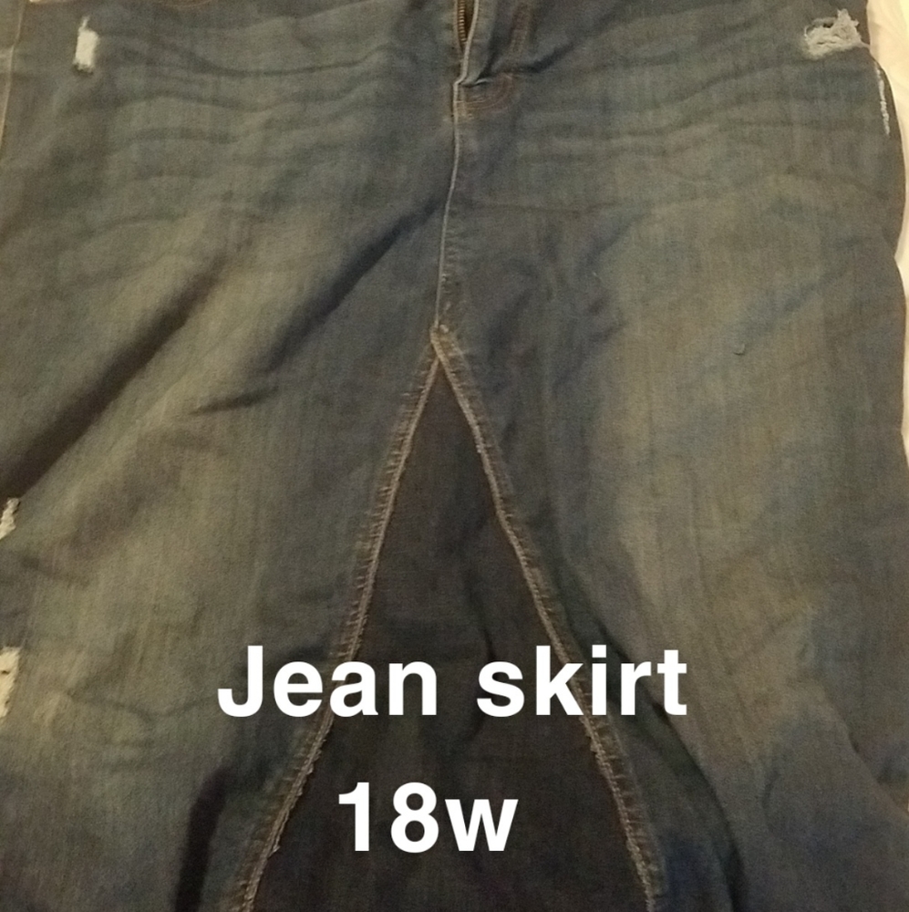 Jean skirt